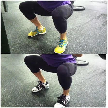 flat shoes for squats